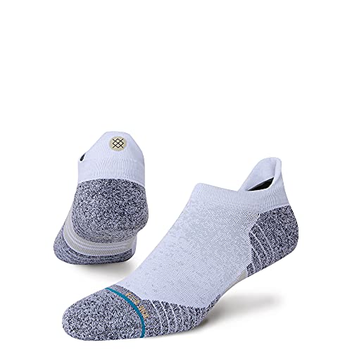 Stance Tab Socken - Run - Feel 360 x Infiknit (Weiß,Klein) von Stance