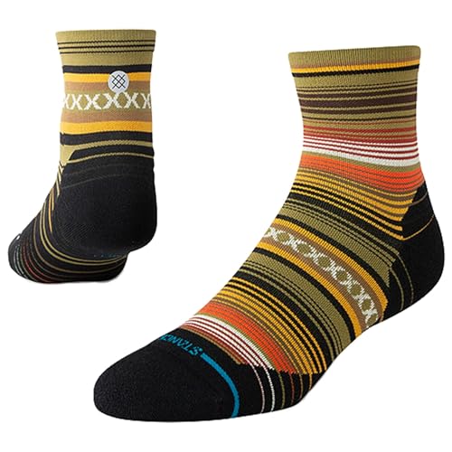 Stance Unisex Curren Light Quarter Olive Large, Oliv/Blatt für mich (Leaf It to Me), Large von Stance