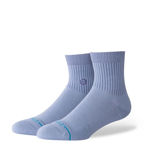 Stance Unisex Icon Pop Quarter Socken, stoneblue, 43|44|45|46 von Stance