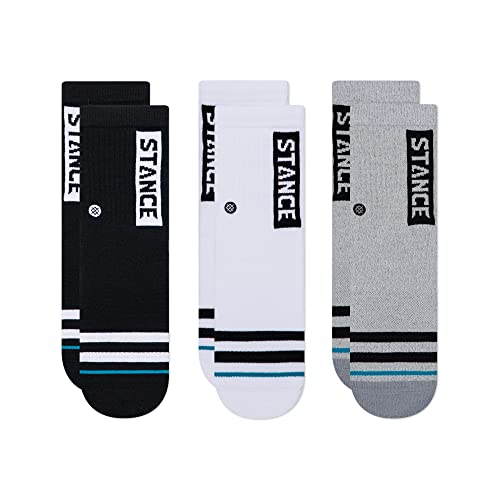 Stance Unisex-Kinder Crew Og St Kids Lssige Socken, Mehrfarbig/Meereswellen (Ocean Tides), M von Stance