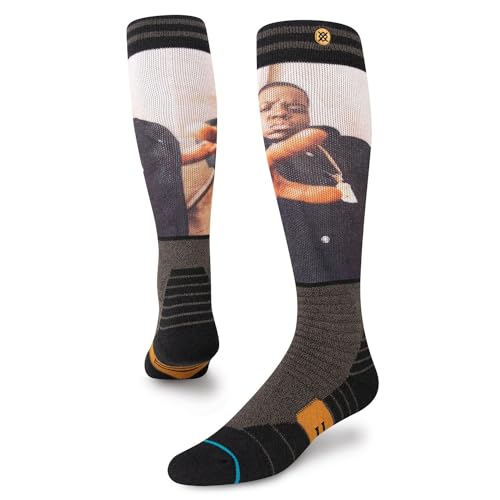 Stance Unisex Sportsocken KING OF NY SNOW schwarz/ocker/braun/beige L von Stance