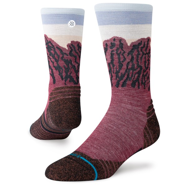 Stance - Women's The Ridge Light Wool Crew - Multifunktionssocken Gr S bunt von Stance