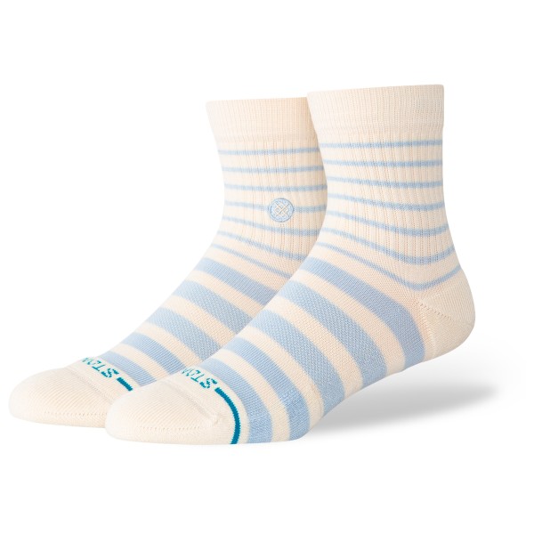 Stance - Women's Vista Quarter - Multifunktionssocken Gr M weiß von Stance