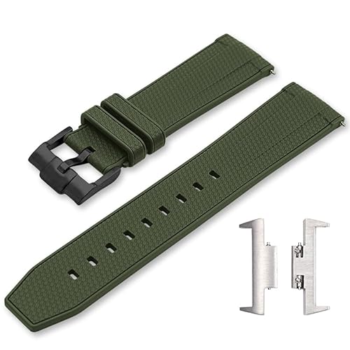 Stanchev Armband für Tissot PRX Uhren-Serie, Schnellverschluss, weiches Silikonband für Tissot PRX Powermatic 80,12 mm, für Herren und Damen, Ersatzarmband für Tissot PRX 40 mm, 40mm watch von Stanchev