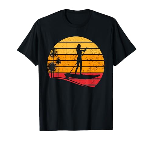 Sunset Stand Up Paddle Board - Wassersport Sunset SUP Girl T-Shirt Sunset Stand Up Paddle Board - Wassersport Sunset SUP Girl T-Shirt von Stand Up Paddle Board Zubehör