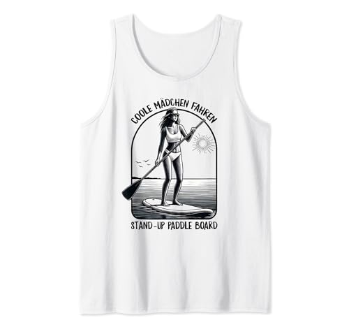 Paddle Board Outfit Frauen Damen Mädchen Stand Up Paddling Tank Top Paddle Board Outfit Frauen Damen Mädchen Stand Up Paddling Tank Top von Stand Up Paddling Paddle Board Shirts