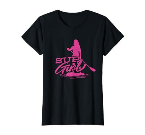 Sup Girl Stand Up Paddling Sup Frauen SUP Kleidung T-Shirt Sup Girl Stand Up Paddling Sup Frauen SUP Kleidung T-Shirt von Stand Up Paddling SUP Board Geschenk Shirts&Co.