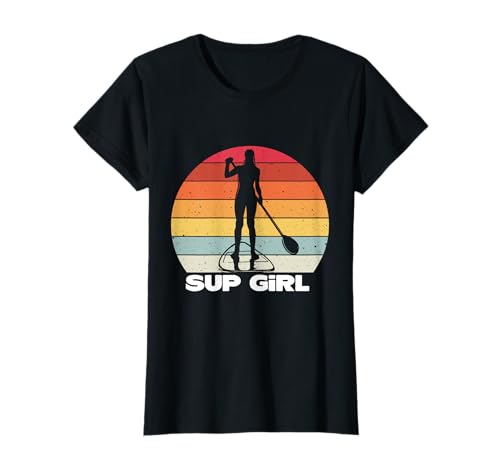 Sup Girl Stand Up Paddling Sup Frauen SUP Kleidung T-Shirt von Stand Up Paddling SUP Board Geschenk Shirts&Co.