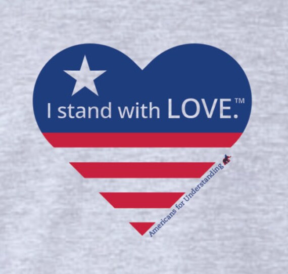 Ich Stehe Mit Liebe T-Shirt Ich Stehe Mit Liebe T-Shirt von StandWithLove