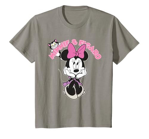 Kinder Minnie Mouse & Figaro T-Shirt Kinder Minnie Mouse & Figaro T-Shirt von Standard Disney Characters