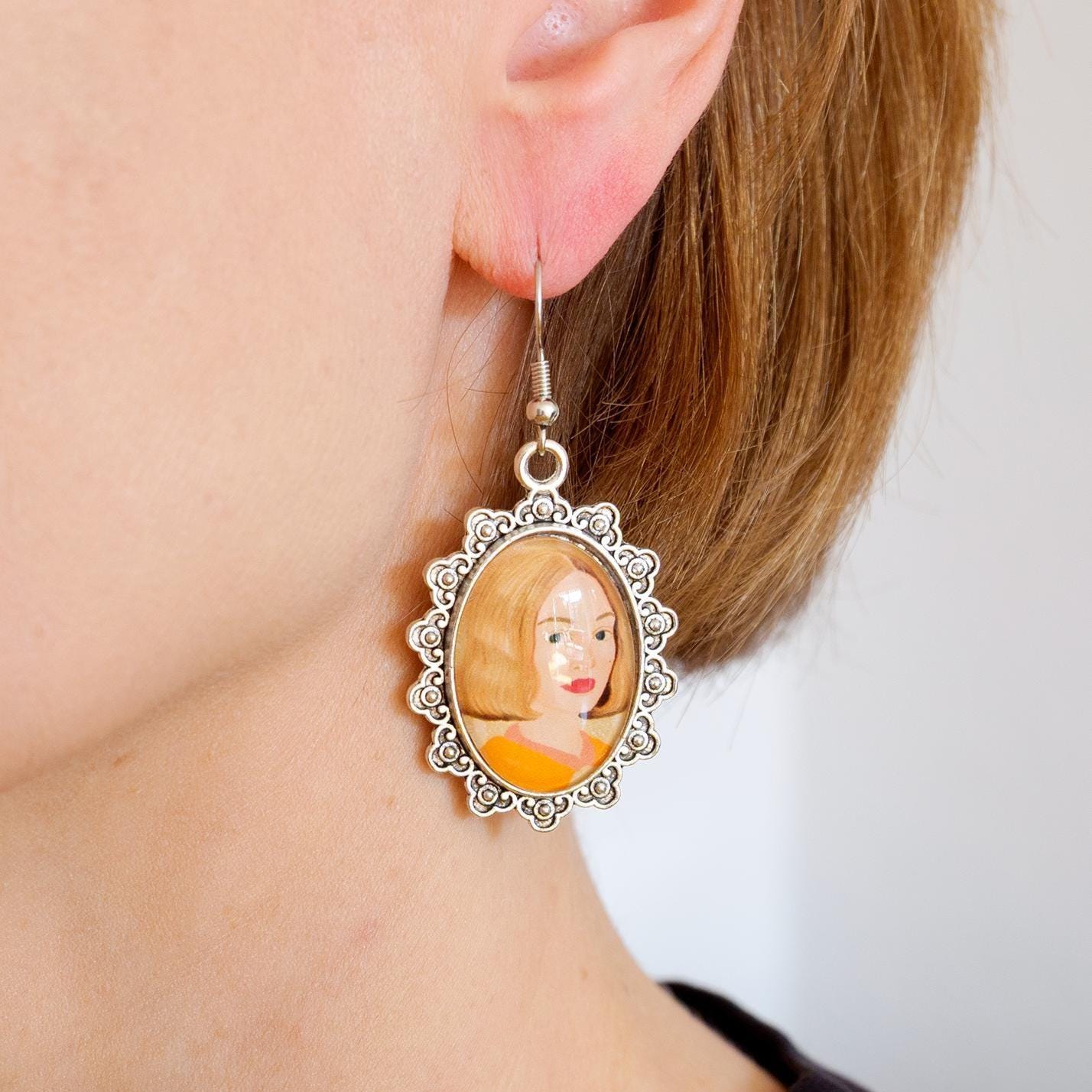 Ohrringe - Vintage Girl von Standbildinhalte