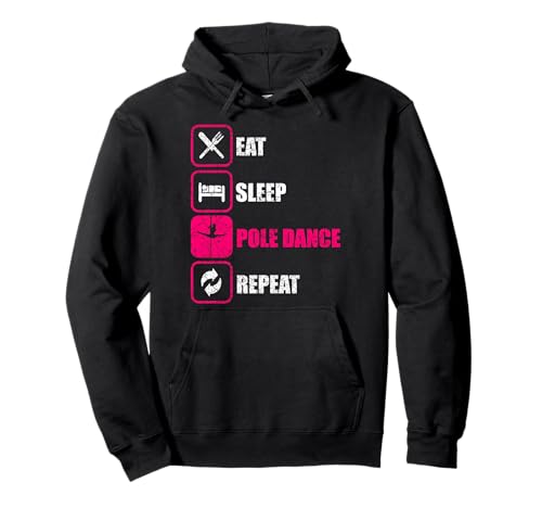 Pole Dance Tänzerin Tanzen Damen Fitness Workout Pullover Hoodie von Stangentanz Tanz Geschenke