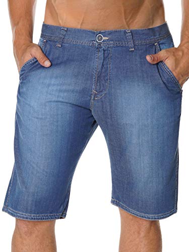 Stanley Denim Herren Jeans Shorts 22742 - Blau - W34 98 cm von Stanley Jeans