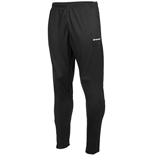 Stanno Centro Fitted Hose | Trainingshose für Damen und Herren (größe L, schwarz, Slim fit) von Stanno