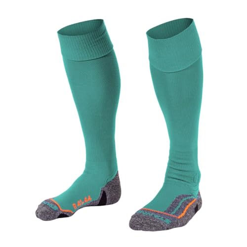 Stanno Sports Socken - UNI Pro -Socke - Socken mit Atmungsaktivem Kapazität und Knöchelschutz - Sportsocken - Anatomische Socken mit linken/rechten Indikatoren - Grün - Größe 36/40 von Stanno