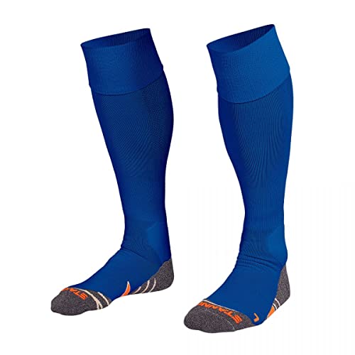 Stanno Sports Socken - Uni Sock II - 2 Socken mit Atmungsaktivem Kapazität und Knöchelschutz - Sportsocken - Anatomische Socken mit linken/rechten Indikatoren - Blau - Größe 36/40 von Stanno