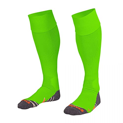 Stanno Sports Socken - Uni Sock II - Socken mit Atmungsaktivem Kapazität und Knöchelschutz - Sportsocken - Anatomische Socken mit linken/rechten Indikatoren - Grün - Größe 45/48 von Stanno