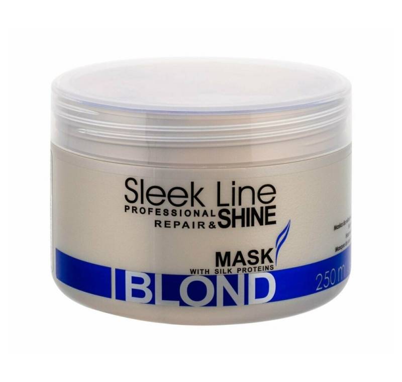 Stapiz Haarkur Sleek Line Blond Mask Maska Z Jedwabiem Do W osow Blond von Stapiz