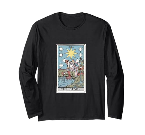 Tarot Der Stern//Star Man Card//Arkanes Zauberdeck Langarmshirt Tarot Der Stern//Star Man Card//Arkanes Zauberdeck Langarmshirt von Star Dust