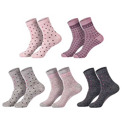 Damen Mädchen Socken (10 Paar) farbig kurz 39-42 I Kindersocken I Damensocken I Baumwolle von Star-Socks