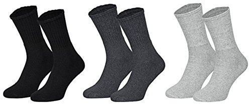 Stabile Arbeitssocken (5 Paar) Herrensocken(39-42, anthra) von Star-Socks