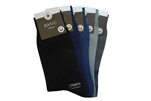 Star-Socks Basic Men 5er Pack Mehrfarbig 6001 43-46 von Star-Socks