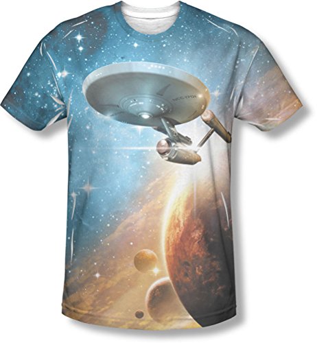 Star Trek - - Herren Final Frontier T-Shirt, XX-Large, White von Star Trek