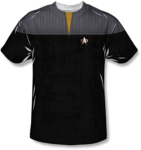 Star Trek - Herren Tng Filmtechnik Uniform T-Shirt, XXX-Large, White von Star Trek