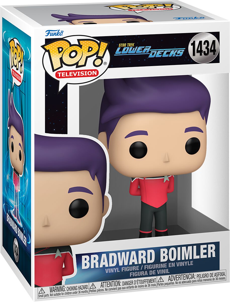 Star Trek - Lower Decks - Bradward Boimler Vinyl Figur 1434 - Funko Pop! Figur - Funko Shop Deutschland - Lizenzierter Fanartikel von Star Trek