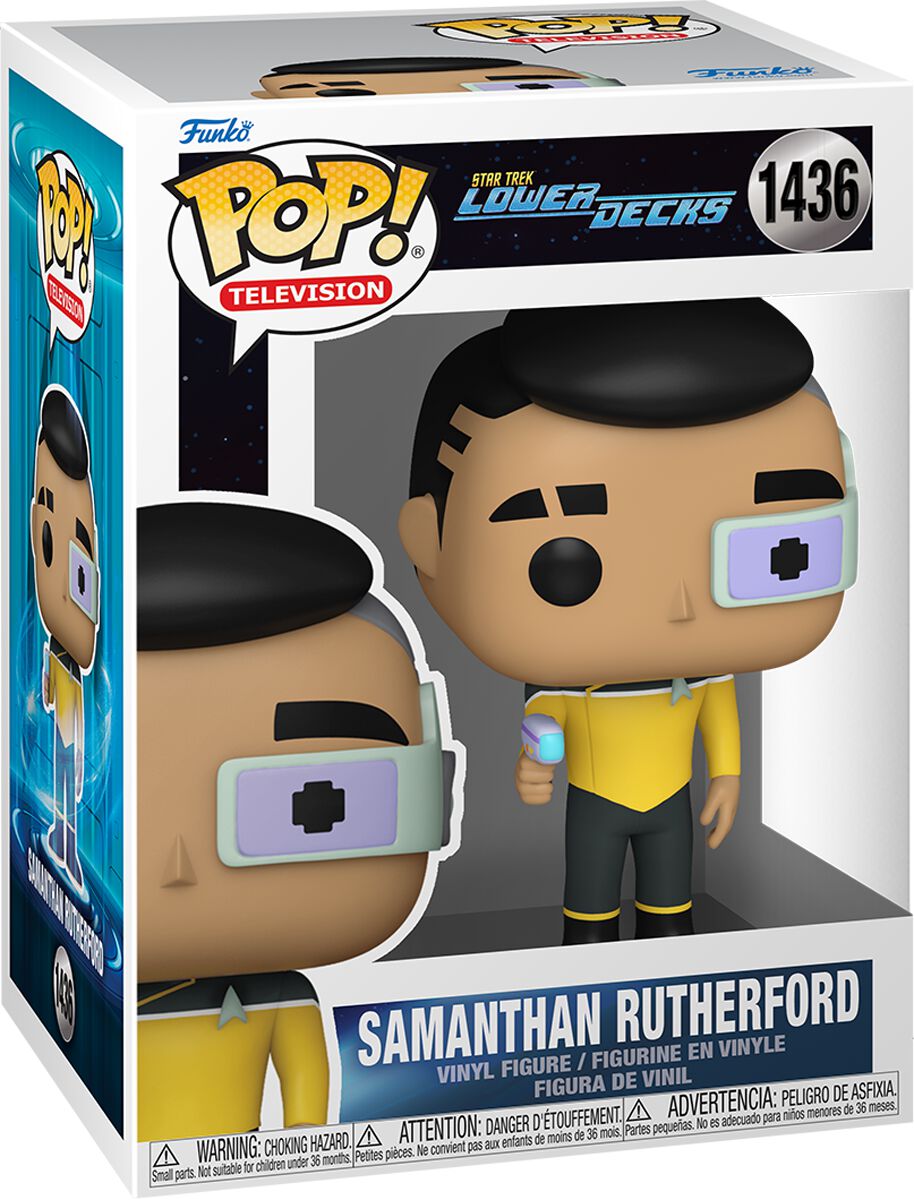 Star Trek - Lower Decks - Samanthan Rutherforrd Vinyl Figur 1436 - Funko Pop! Figur - Funko Shop Deutschland - Lizenzierter Fanartikel von Star Trek