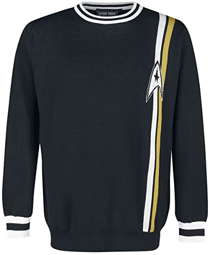 Star Trek Retro Logo Männer Strickpullover Multicolor L von Star Trek