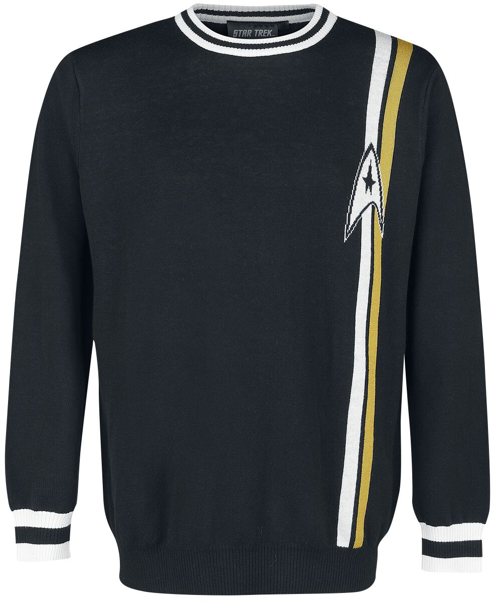 Star Trek Retro Logo Strickpullover multicolor in L von Star Trek