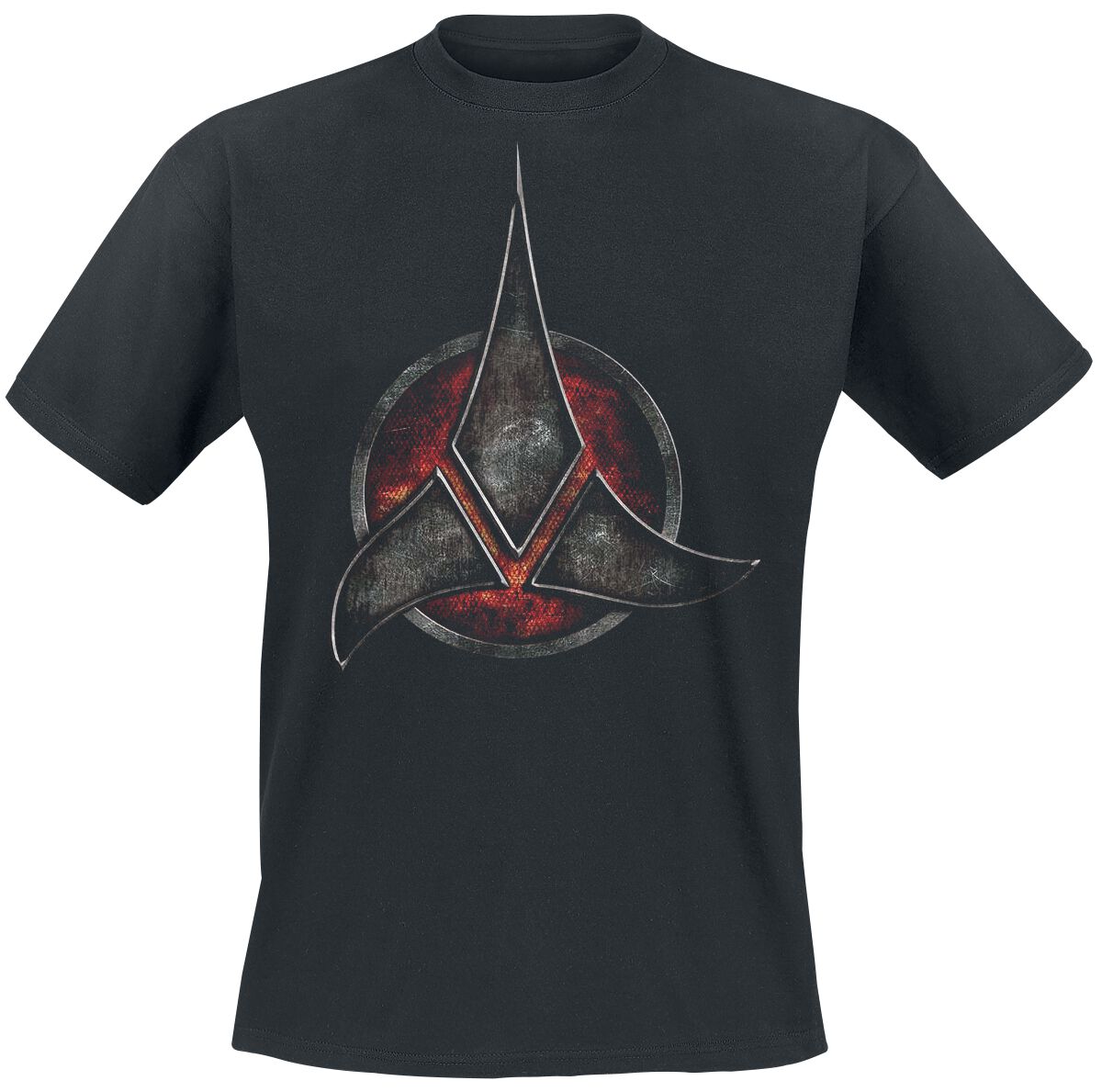 Star Trek T-Shirt - Klingon - S bis XXL - für Männer - Größe S - schwarz  - EMP exklusives Merchandise! von Star Trek