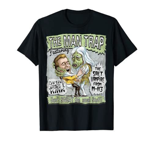 Star Trek The Man Trap Comic Style Poster Graphic T-Shirt T-Shirt von Star Trek