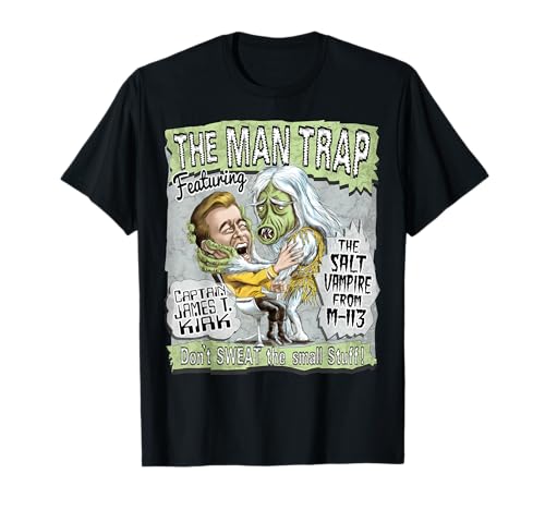 Star Trek The Man Trap Comic Style Poster Graphic T-Shirt T-Shirt von Star Trek