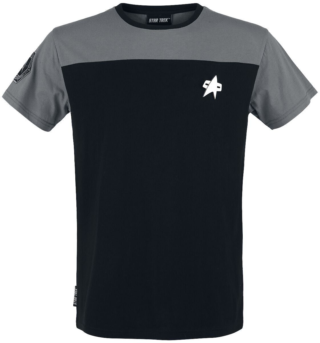 Star Trek U.S.S. Enterprise T-Shirt schwarz grau in S von Star Trek