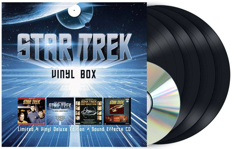 Star Trek Vinyl Box von Star Trek - 4-LP & CD (Box) von Star Trek