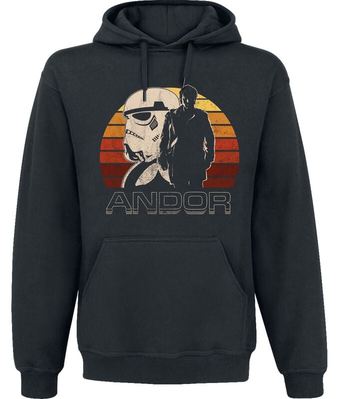 Star Wars - Disney Kapuzenpullover - Andor 2 - Sunset - S bis XXL - für Männer - Größe XXL - schwarz  - EMP exklusives Merchandise! von Star Wars