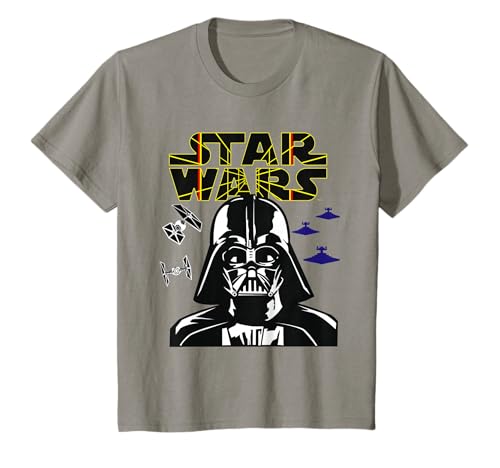 Kinder Star Wars Darth Vader Comp Logo T-Shirt von Star Wars
