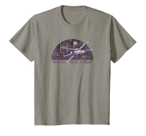 Kinder Star Wars Italian Title X Wing T-Shirt von Star Wars
