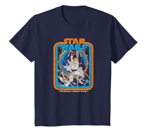 Kinder Star Wars Retro Scene T-Shirt von Star Wars