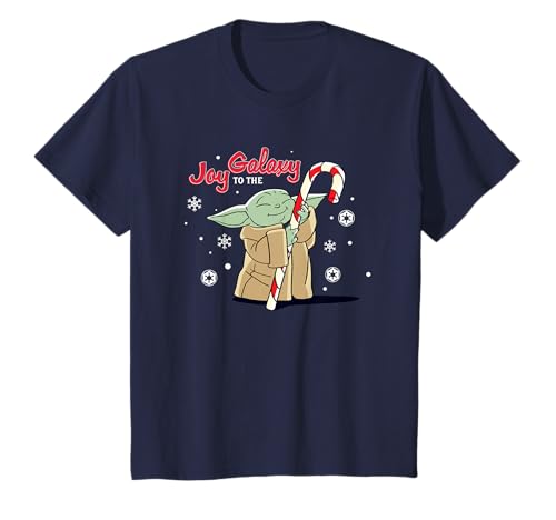 Kinder Star Wars Yoda Joy To The Galaxy Weihnachten T-Shirt von Star Wars