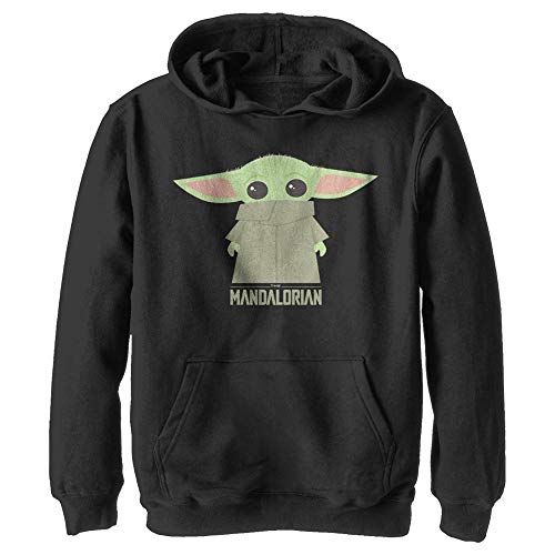 Star Wars Jungen The Child Covered Face Hoodie, Schwarz, S von Star Wars