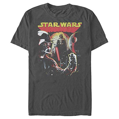 STAR WARS Herren Vader Retro Fist T-Shirt, anthrazit, X-Groß STAR WARS Herren Vader Retro Fist T-Shirt, anthrazit, X-Groß von Star Wars