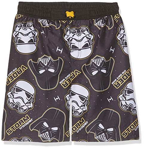 STAR WARS Jungen 5544 Boxershorts, Schwarz (Noir Noir), 8 Jahre von Star Wars