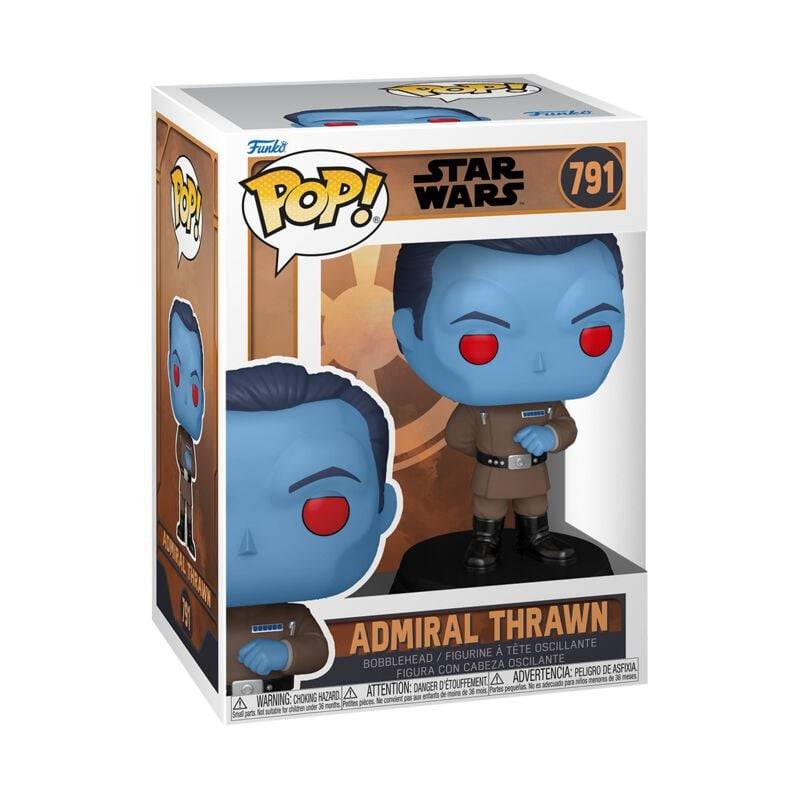 Star Wars Admiral Thrawn Vinyl Figur 791 Funko Pop! multicolor von Star Wars