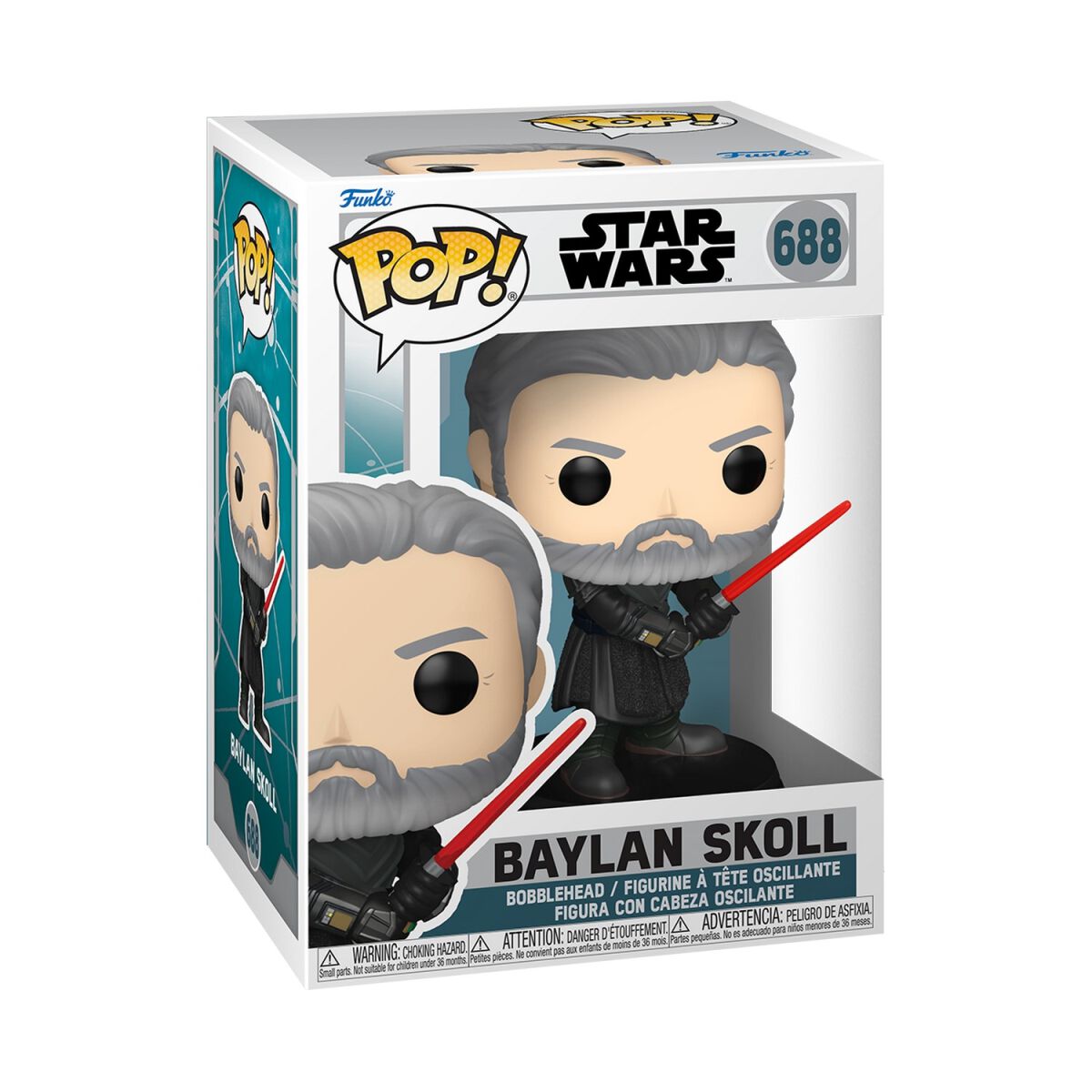 Star Wars - Ahsoka - Baylan Skoll Vinyl Figur 688 - Funko Pop! Figur - Funko Shop Deutschland - Lizenzierter Fanartikel von Star Wars