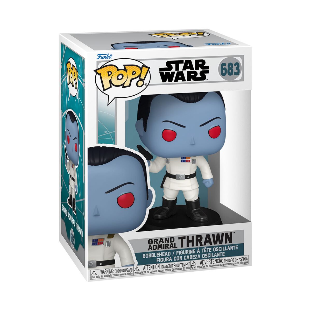 Star Wars - Ahsoka - Grand Admiral Thrawn Vinyl Figur 683 - Funko Pop! Figur - Funko Shop Deutschland - Lizenzierter Fanartikel von Star Wars