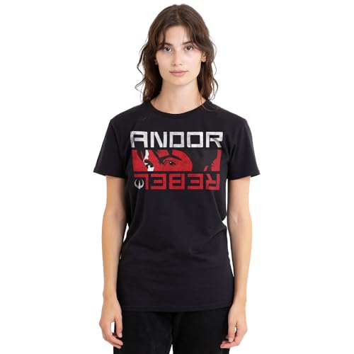 Star Wars Andor Rebel Spy Ladies T Shirt, Black, Small Star Wars Andor Rebel Spy Ladies T Shirt, Black, Small von Star Wars