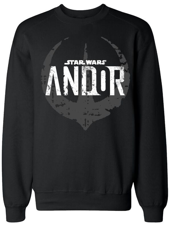 Star Wars Andor Sweatshirt schwarz in S von Star Wars